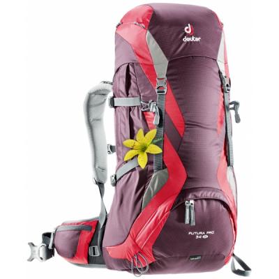 Рюкзак туристичний Deuter Futura Pro 34 SL 5522 aubergine-fire (34264 5522)