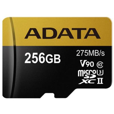 Карта пам'яті ADATA 256GB microSD class 10 UHS-II U3 (AUSDX256GUII3CL10-C)