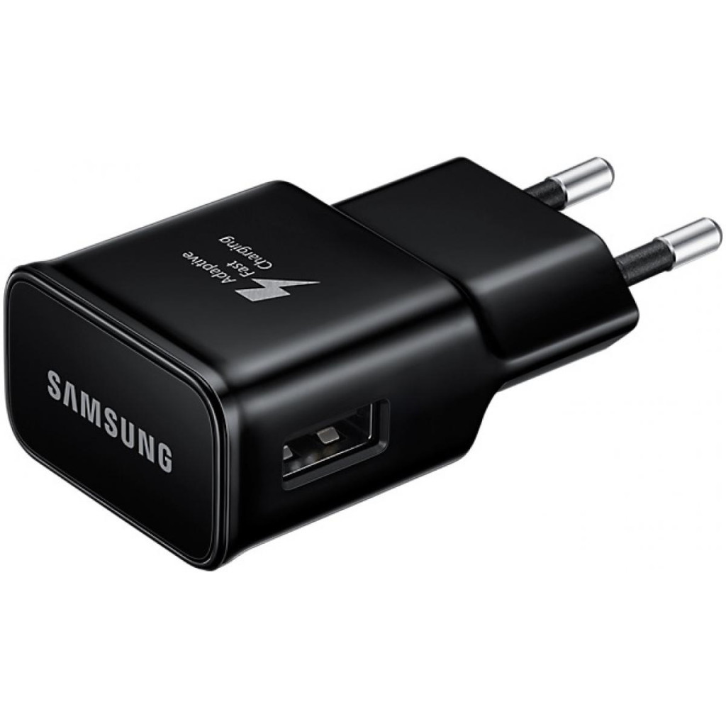 Зарядний пристрій Samsung 2A + Type-C Cable (Fast Charging) Black (EP-TA20EBECGRU)