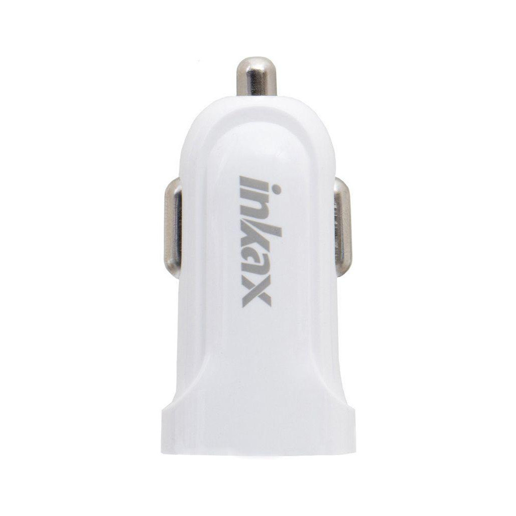 Зарядний пристрій Inkax CD-32 Car charger 1USB 2.1A White (F_72213)