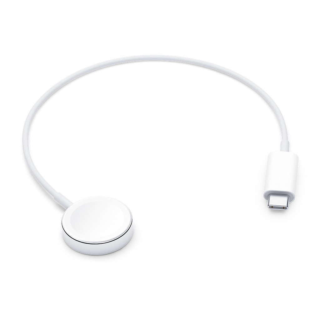 Зарядний пристрій Apple Watch Magnetic Charger to USB-C Cable (0.3 m) (MX2J2ZM/A)