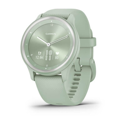 Смарт-годинник Garmin vivomove Sport, Cool mint, Silicone, (010-02566-03)