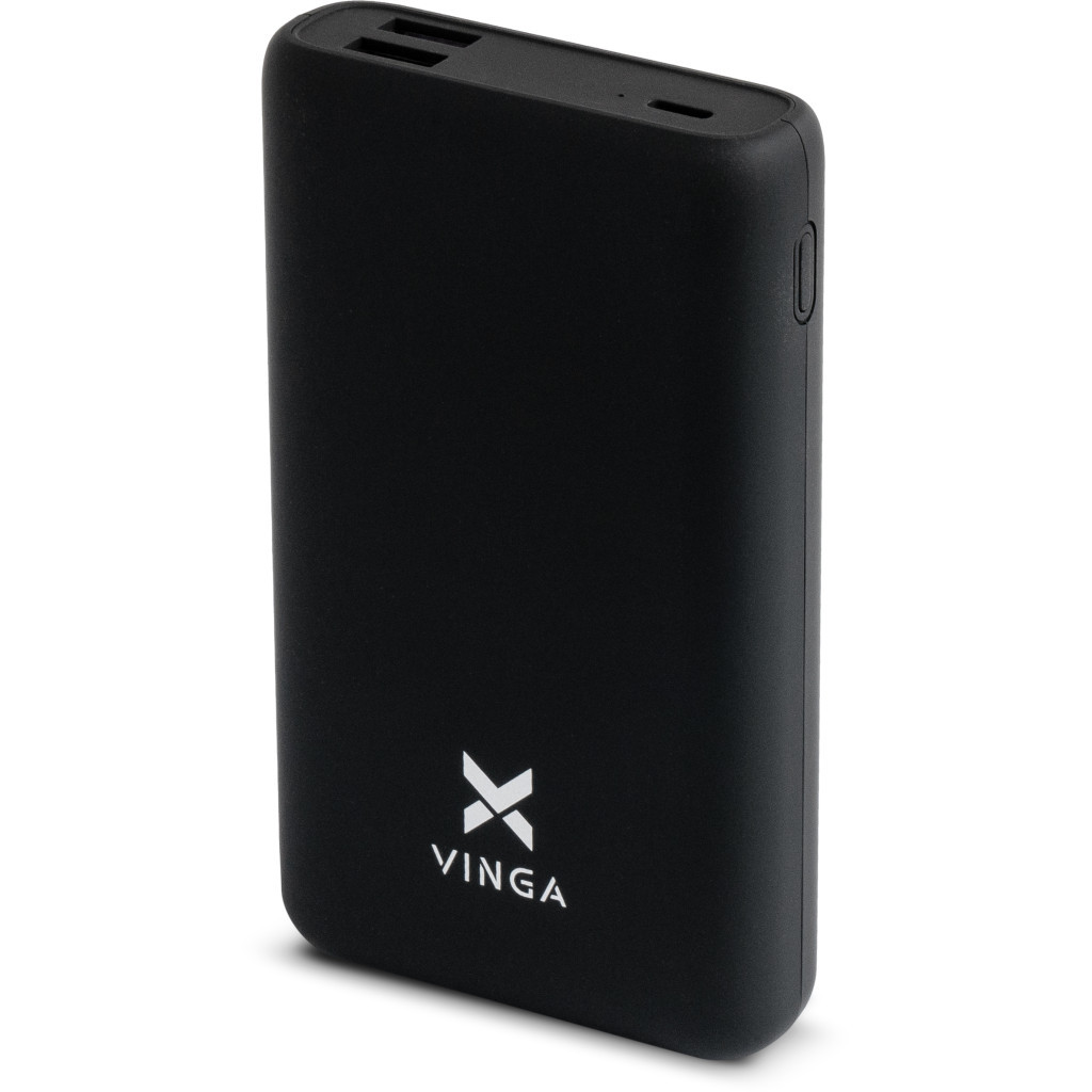 Батарея універсальна Vinga 15000 mAh 45W QC+PD (VPB1545)