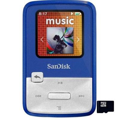 MP3 плеєр SanDisk Sansa Clip Zip 4GB Blue (SDMX22-004G-E46B)