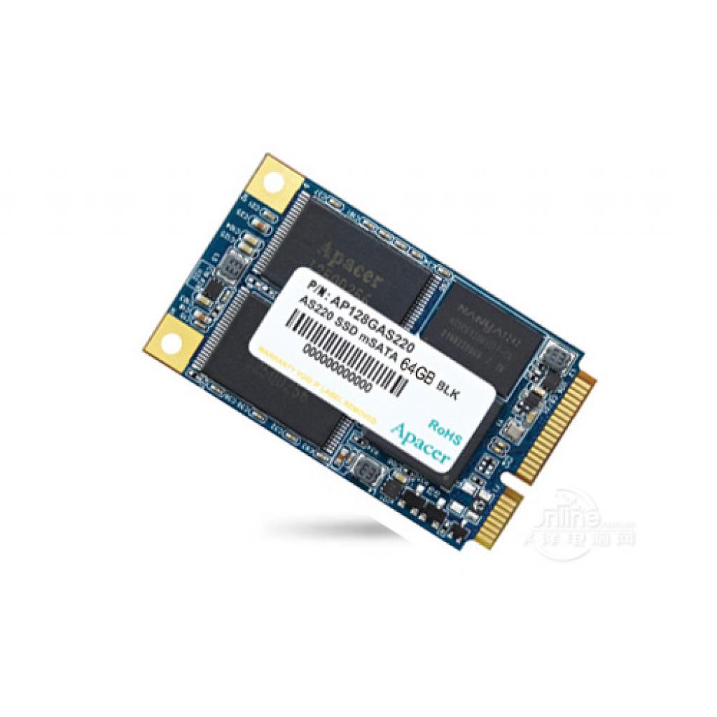 Накопичувач SSD mSATA 64GB Apacer (AP64GAS220)