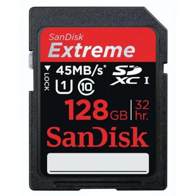 Карта пам'яті SanDisk 128GB SDXC Extreme Plus Class 10 UHS-I (SDSDXS-128G-X46)