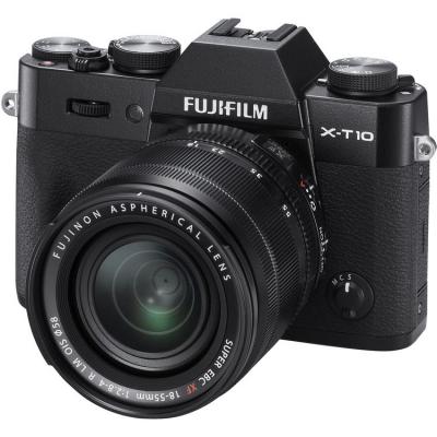 Цифровий фотоапарат Fujifilm X-T10 + XF 18-55mm F2.8-4R Kit Black (16470881)