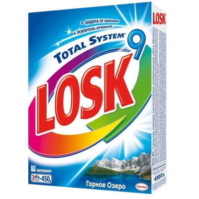 Пральний порошок Losk Горное Озеро 450 г (9000100240734)