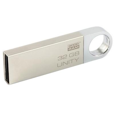 USB флеш накопичувач Goodram 32GB UUN2 (Unity) Silver USB 2.0 (UUN2-0320S0R11)