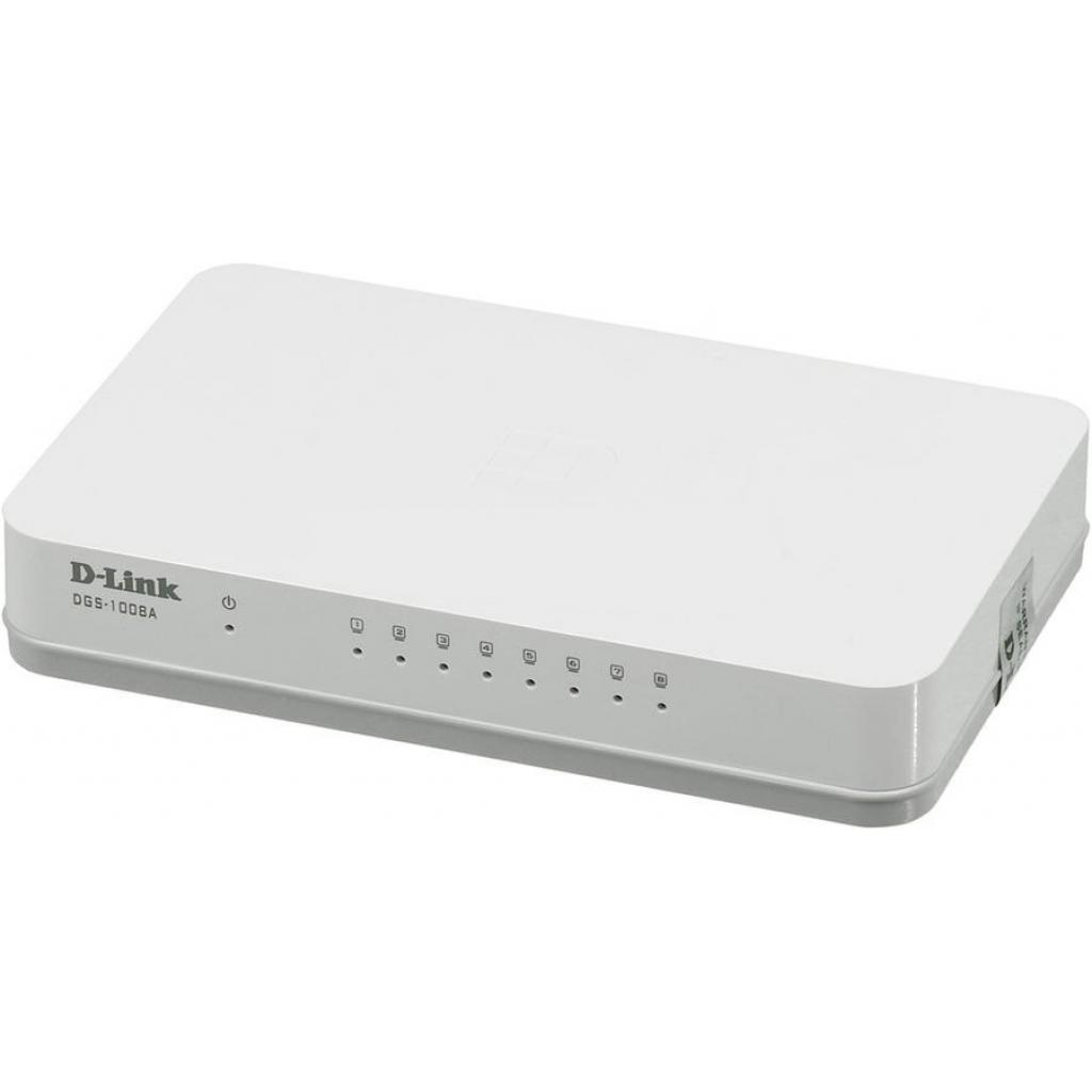 Комутатор мережевий D-Link DGS-1008A/D1A