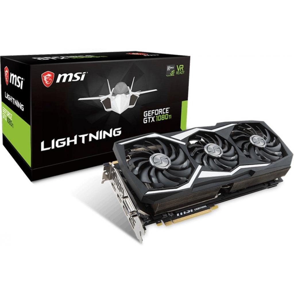 Відеокарта MSI GeForce GTX1080 Ti 11Gb LIGHTNING (GTX 1080 TI LIGHTNING)