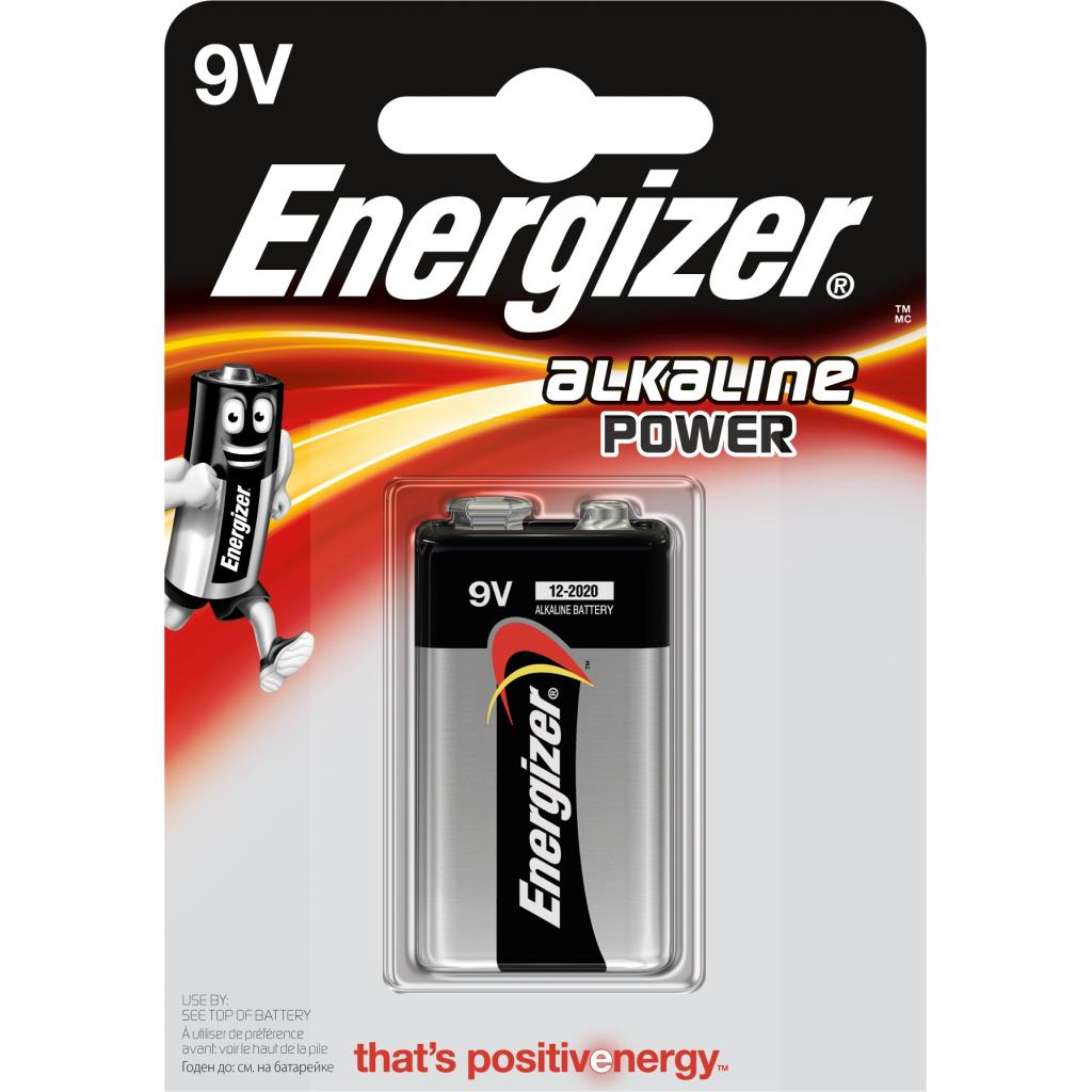 Батарейка Energizer Крона 9V Alkaline Power 6LR61 * 1 (E300127702)