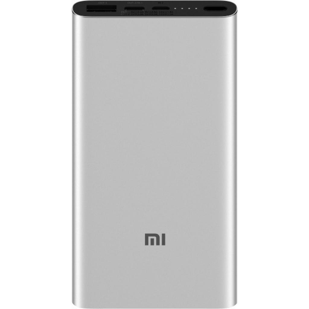 Батарея універсальна Xiaomi Mi Power bank 3 10000mAh QC3.0(Type-C), QC2.0(USB) Silver (PLM12ZM)