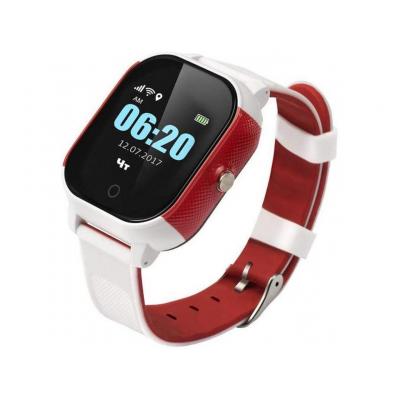 Смарт-годинник GoGPS К23 white/red Детские телефон-часы с GPS треккером (K23WHRD)