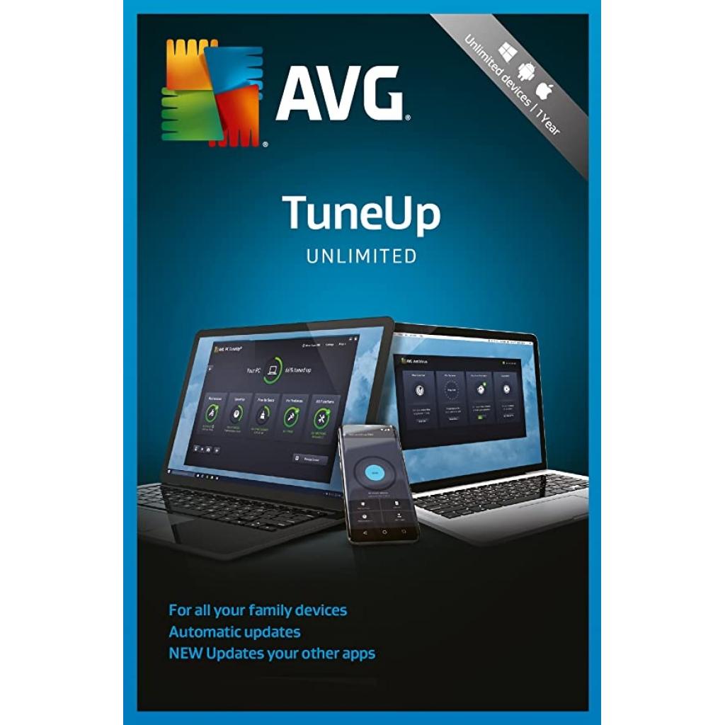 Антивірус AVG TuneUp Unlimited 1 year (AVG-TUp-U-1Y)