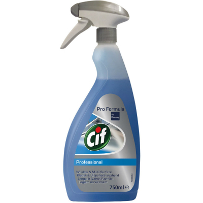 Засіб для миття скла Cif Window & Multisurface Cleaner BS 750 мл (7615400116423)