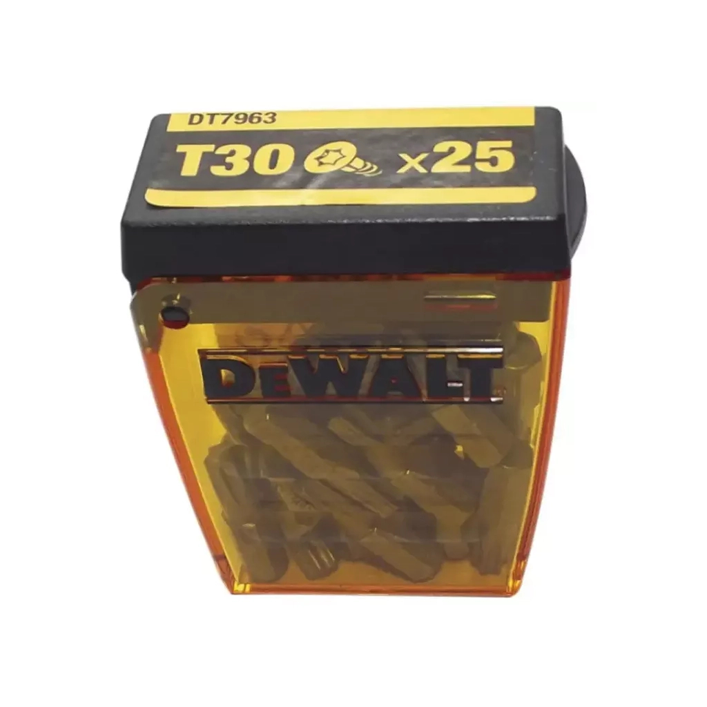 Набір біт DeWALT Torx T30, L = 25 мм, ToughCase 25 біт (DT7963)