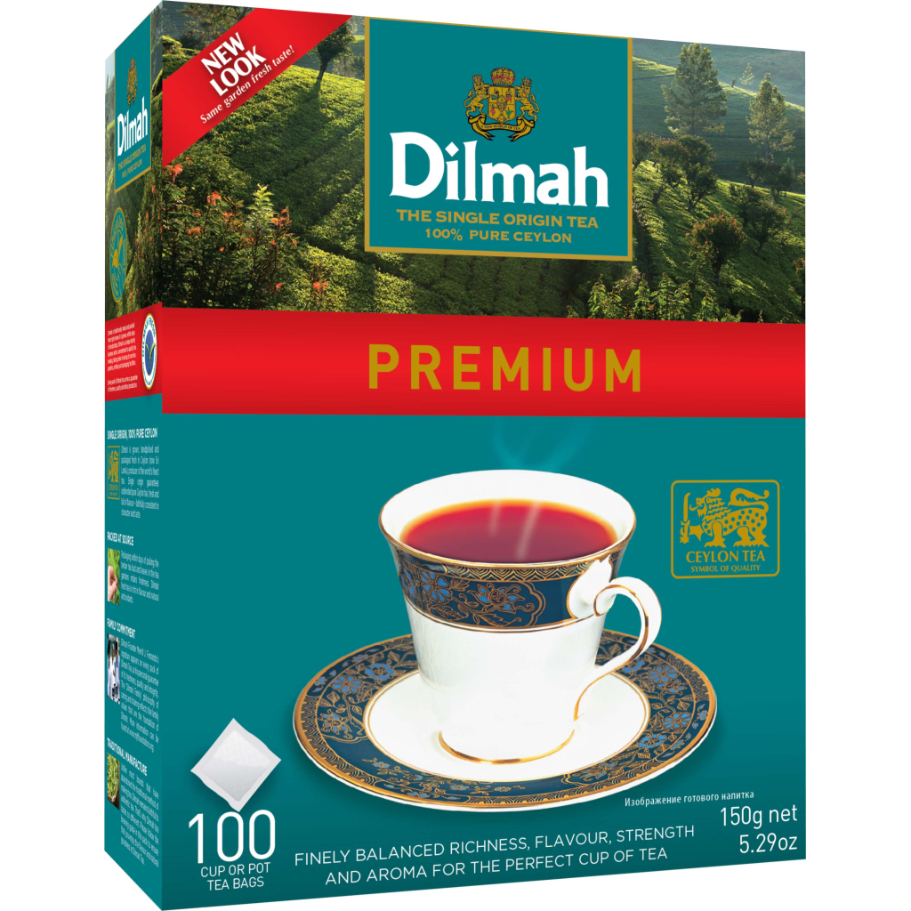 Чай Dilmah Преміум 100х1.5 г (9312631122657)