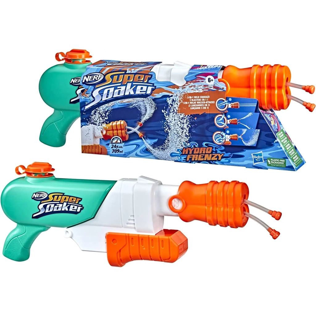 Іграшкова зброя Hasbro Nerf Водний бластер Гідро Фрінзі (F3891)