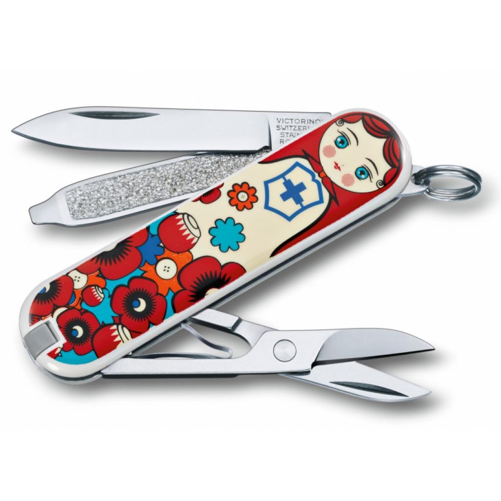 Ніж Victorinox Сlassic-SD Matrioshka (0.6223.L1301)