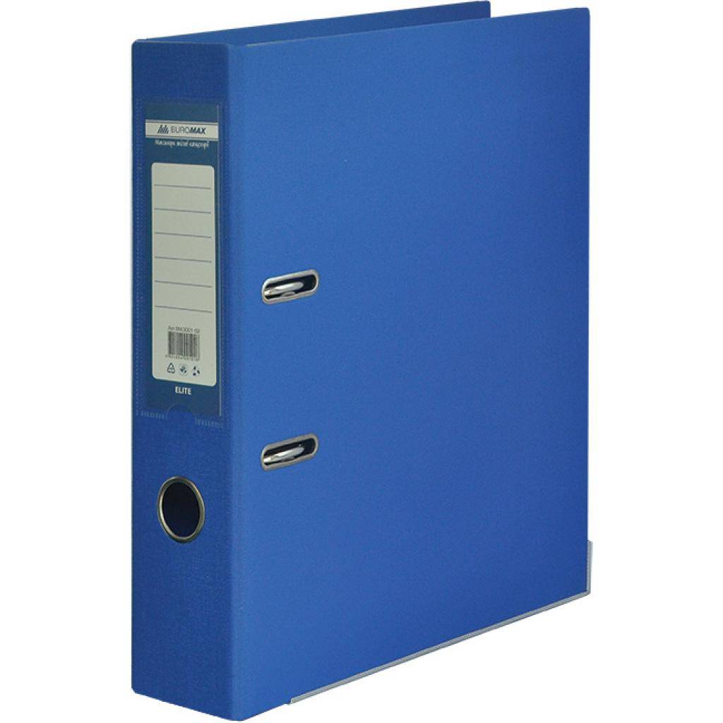 Папка - реєстратор Buromax А4 double sided, 70мм, PP, blue, built-up (BM.3001-02c)