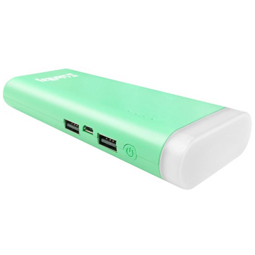 Батарея універсальна Flashlight 11000 mAh Green ColorWay (CW-PB110LIB2GR-F)