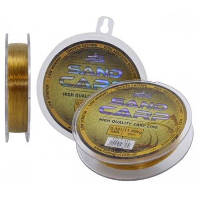 Волосінь Fishing ROI Sand Carp Brown 400м 0,286мм 8.4кг (152-7-286)