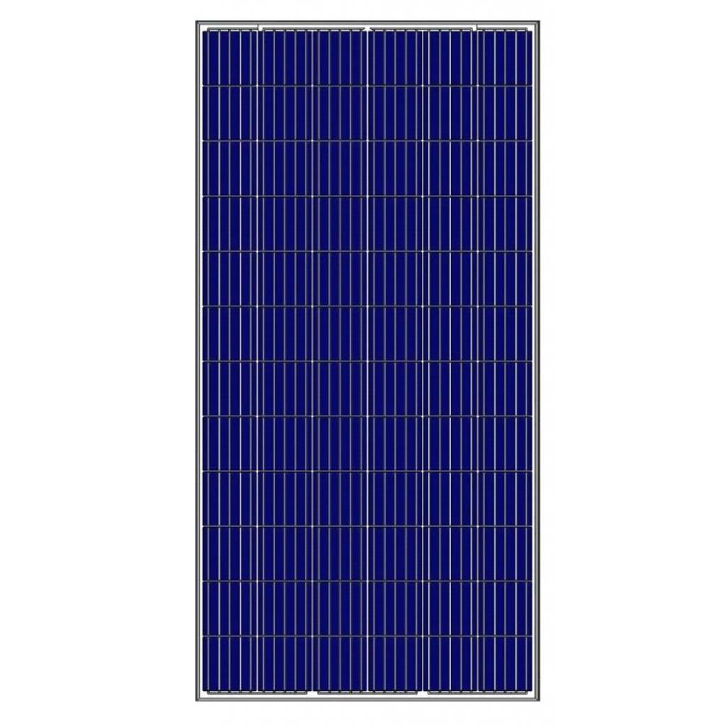 Сонячна панель Amerisolar 330W 5BB, Poly, 1000V, 72 cell, рама 40мм (AS-6P-330W)