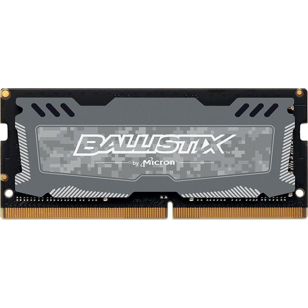 Модуль пам'яті для ноутбука SoDIMM DDR4 4GB 2666 MHz Ballistix Sport LT Micron (BLS4G4S26BFSD)