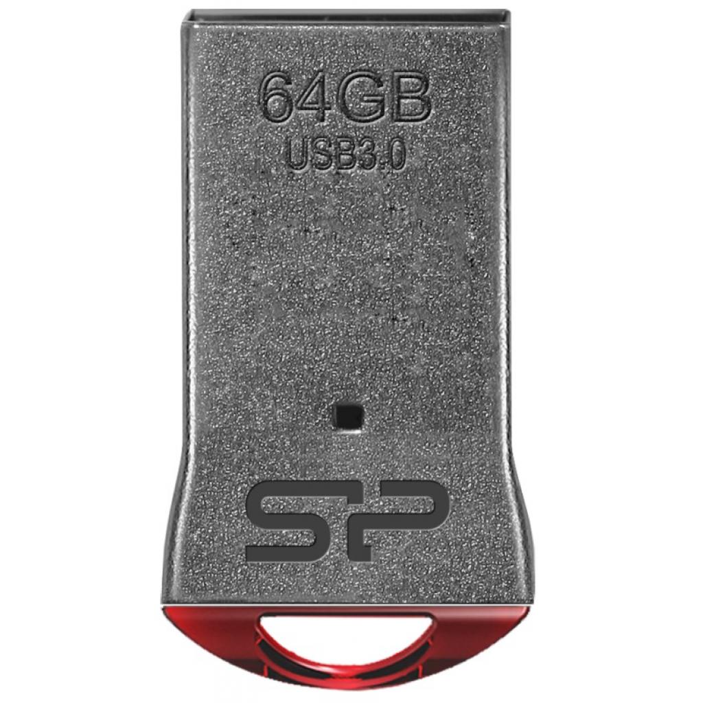 USB флеш накопичувач Silicon Power 64GB Jewel J01 Red USB 3.1 (SP064GBUF3J01V1R)