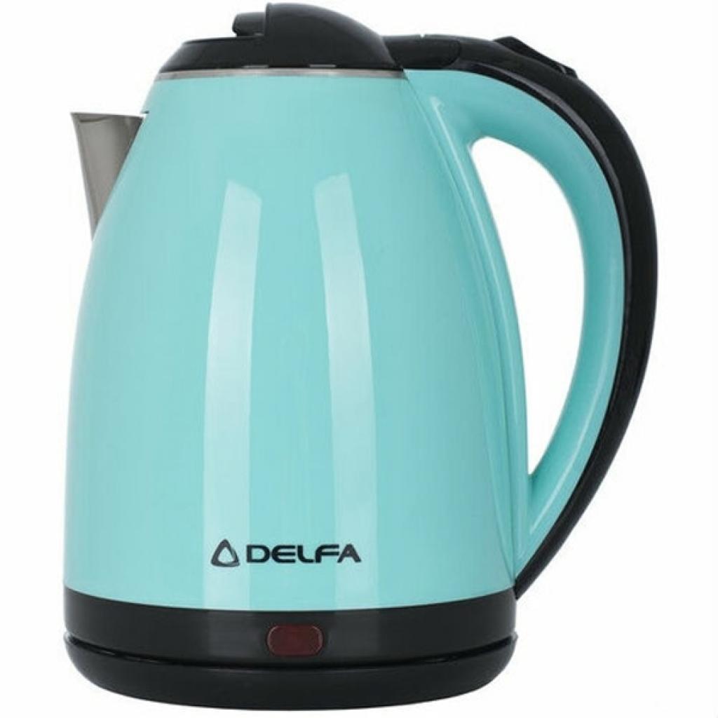 Електрочайник Delfa DK 3500 Х turquoise (DK3500Хturquoise)