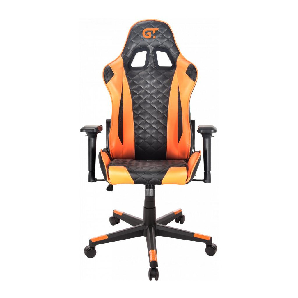 Крісло ігрове GT Racer X-2563-1LP Black/Orange