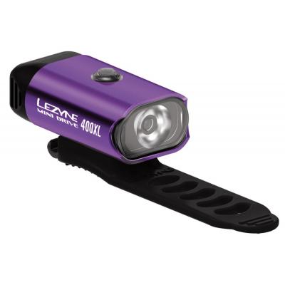 Передня велофара Lezyne Mini Drive 400 Lm Violet (4712806 002145)