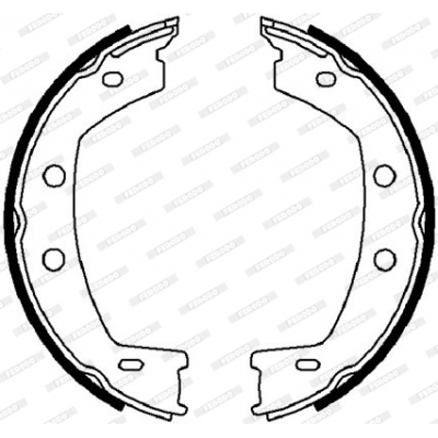 Гальмівні колодки FERODO FSB4032
