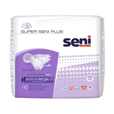 Підгузки для дорослих Seni Super Plus Extra Large 10 шт (5900516691257)