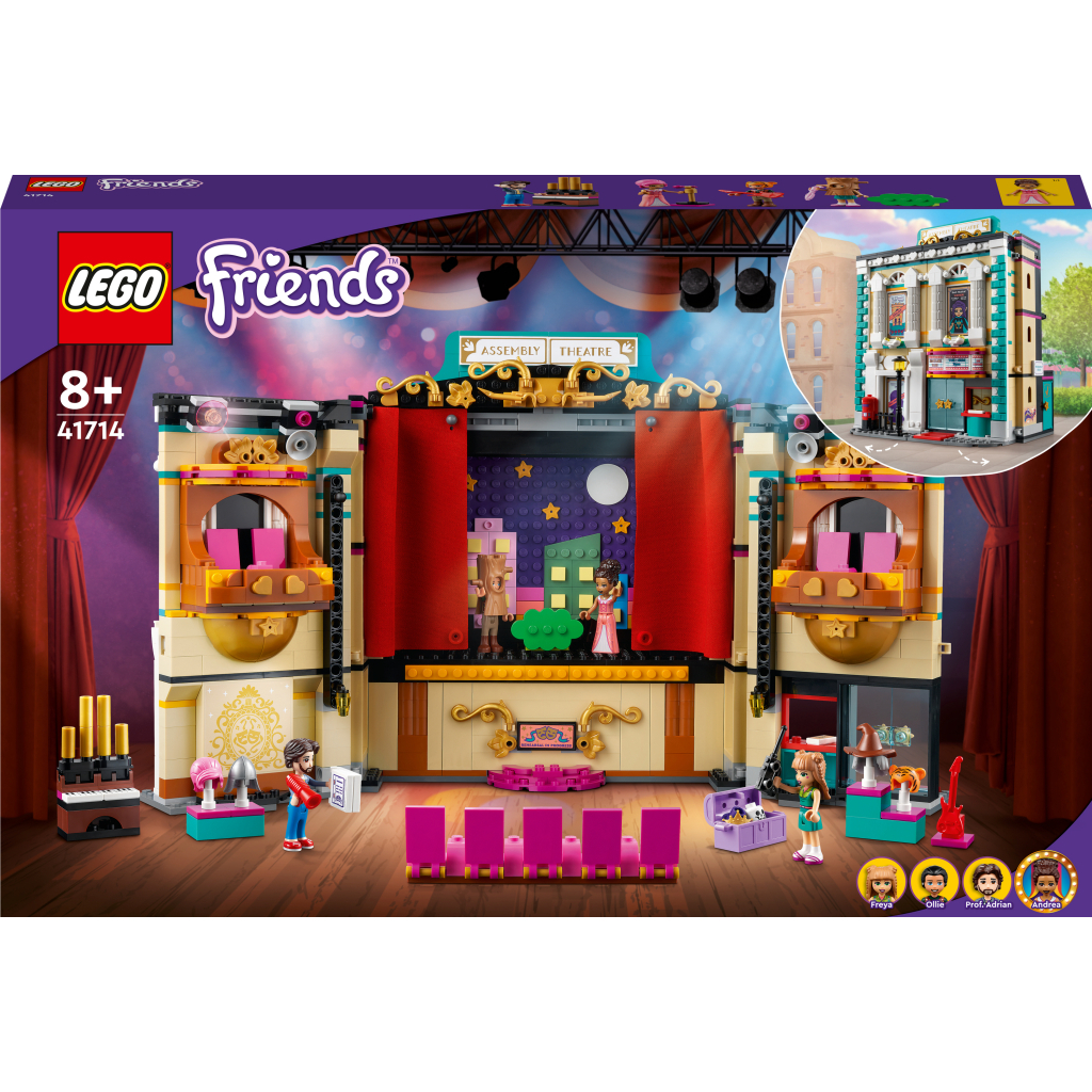 Конструктор LEGO Friends Театральна школа Андреа 1154 деталі (41714)