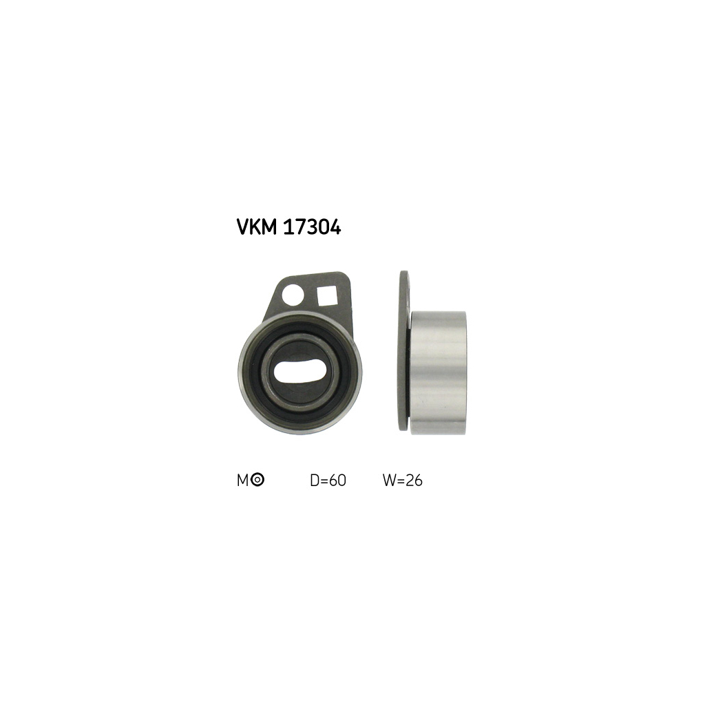 Ролик натягувача ременя SKF VKM 17304