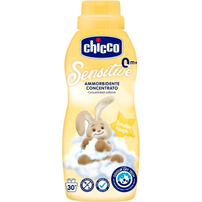 Кондиціонер для білизни Chicco Sensitive Tender Touch Дитячий пом'якшувач 750 мл (8058664122332)