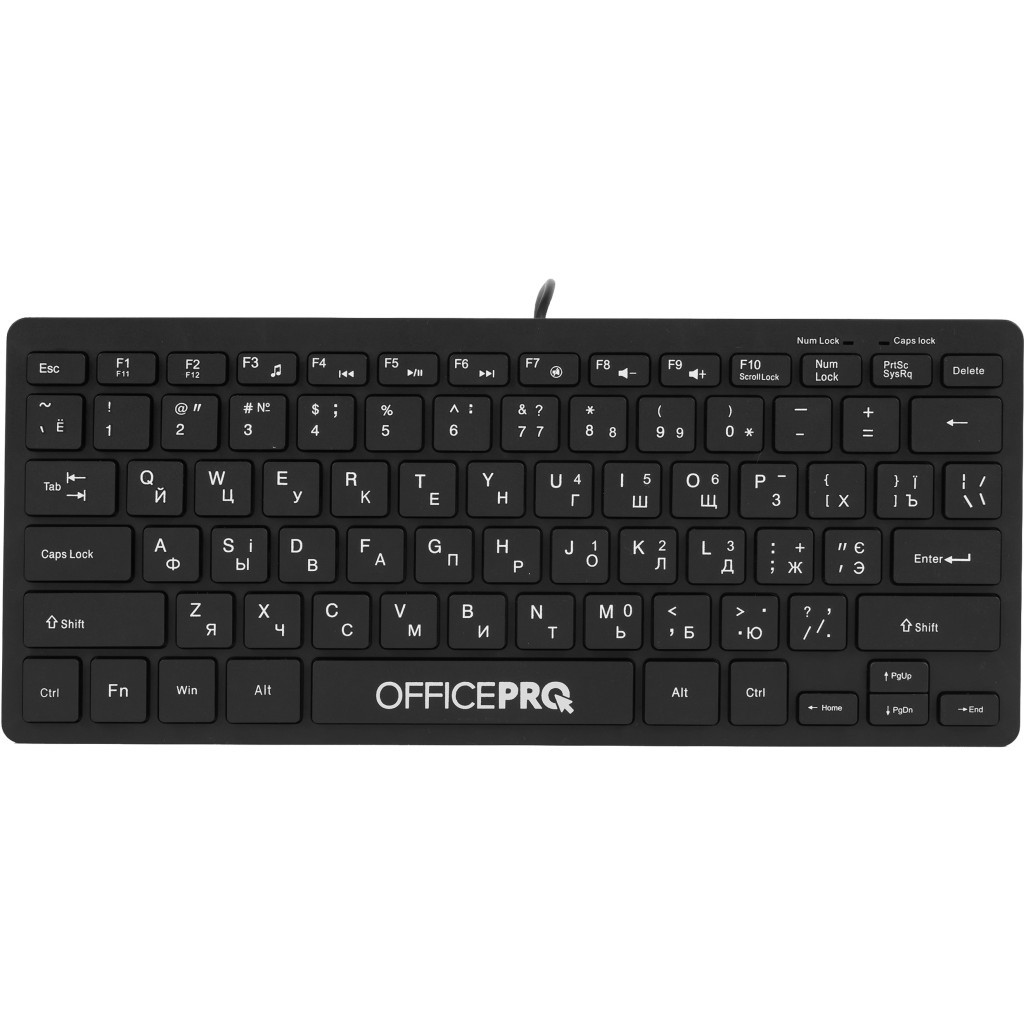 Клавіатура OfficePro SK240 USB Black (SK240)