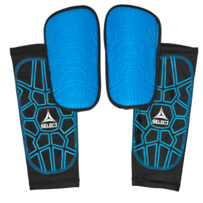 Футбольні щитки Select Shin Guard Super Safe v23 синій, чорний Уні XS 647810-019 (5703543311156)