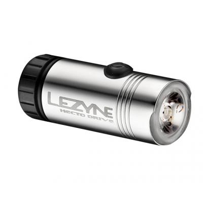 Передня велофара Lezyne HECTO DRIVE FRONT серебристый (4712805 980048)