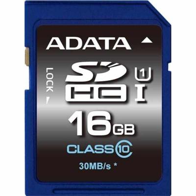 Карта пам'яті ADATA 16GB SDHC class 10 UHS-1 (ASDH16GUICL10-R)