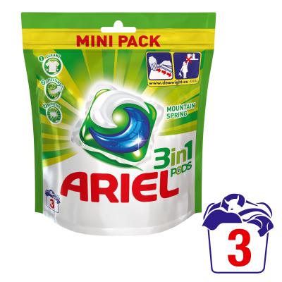 Капсули для прання Ariel Pods Горный родник 3 шт (4084500178373)