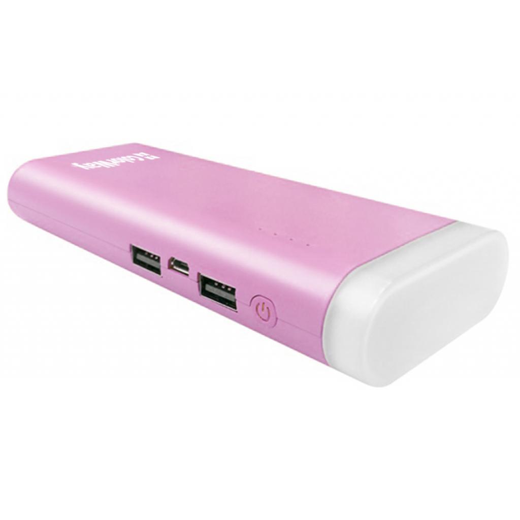 Батарея універсальна Flashlight 11000 mAh Pink ColorWay (CW-PB110LIB2PK-F)