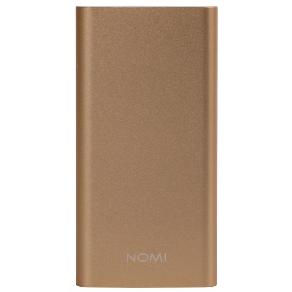 Батарея універсальна Nomi E100 10000 mAh gold (227741)