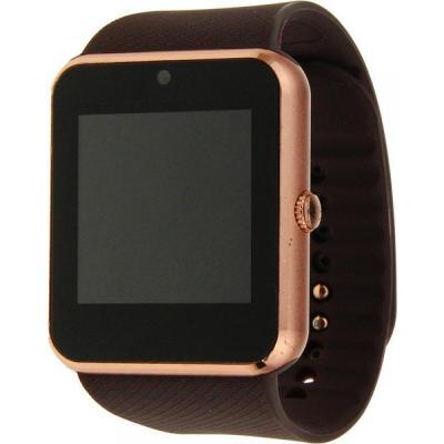 Смарт-годинник UWatch Smart GT08 Gold/Brown (F_76520)