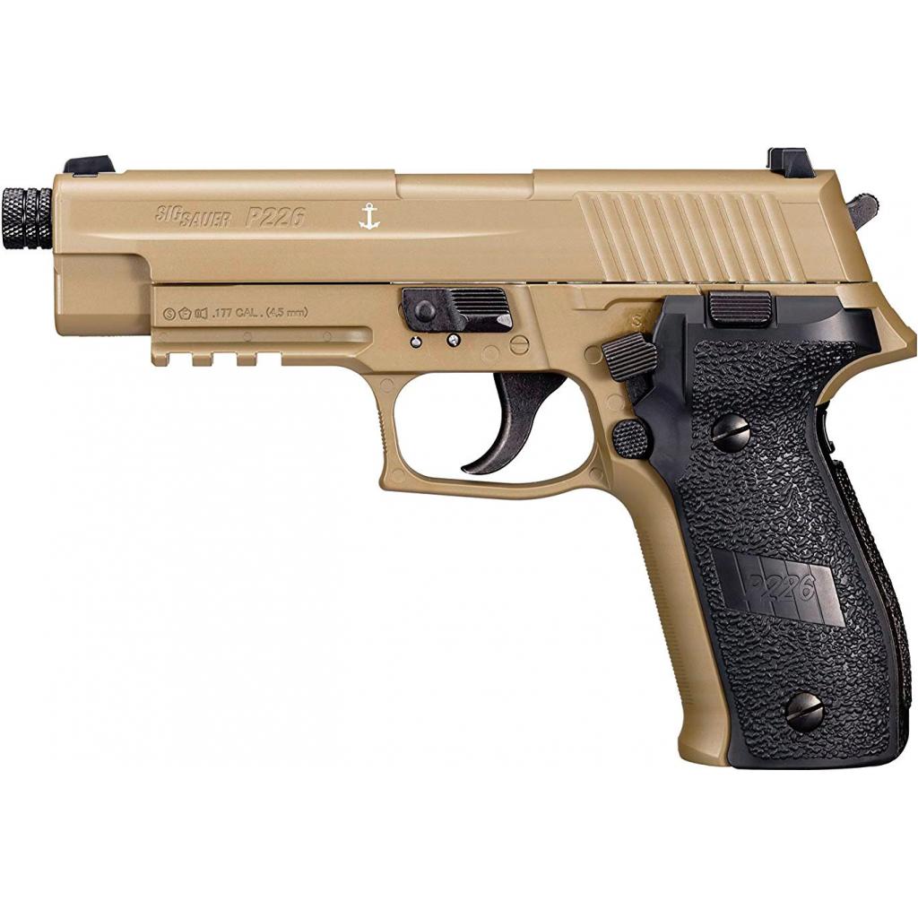 Пневматичний пістолет Sig Sauer Air P226F FDE 4,5 мм (AIR-226F-177-12G-16-)