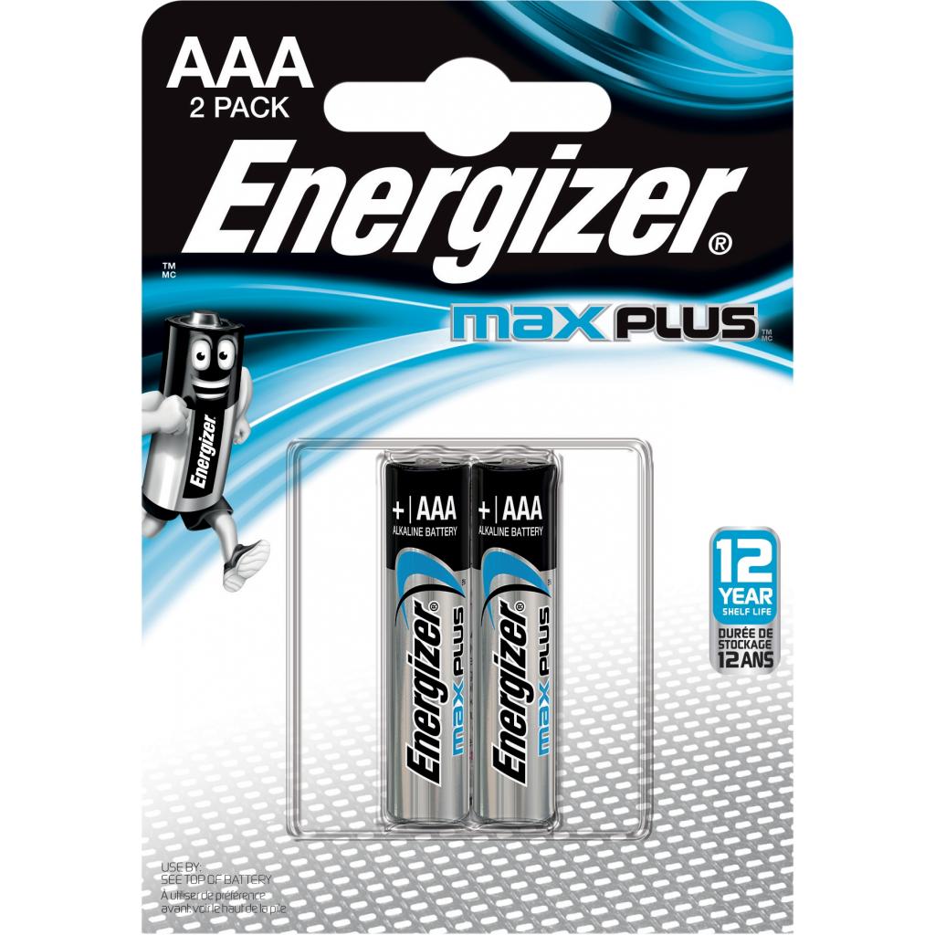 Батарейка Energizer AAA Max Plus LR03 * 2 (E301321300)