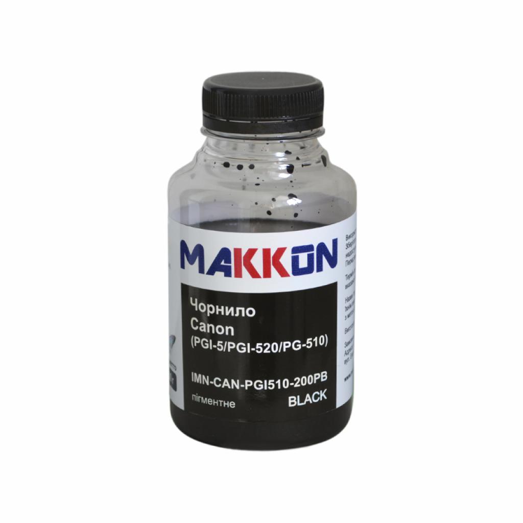 Чорнило Makkon Canon PGI-5/PGI-520/PG-510 200г pigmented black (IMN-CAN-PGI510-200PB)