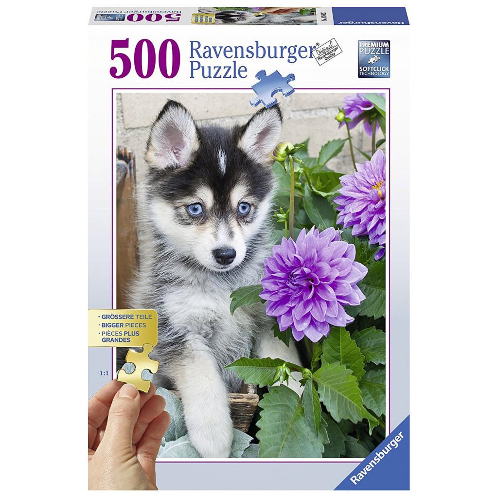 Пазл Ravensburger Щеня хаскі 500 елементів (RSV-136827)